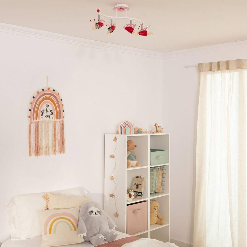 Lámpara de Techo Infantil Metal Papilio