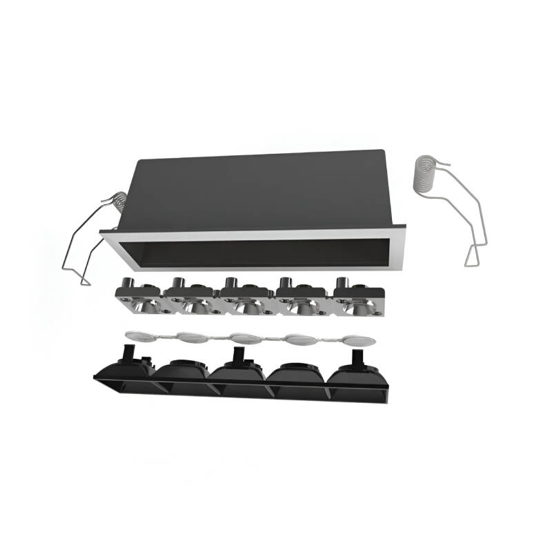 Foco Downlight LED 10W Kardan Corte 140x37 mm