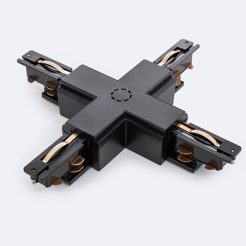 Conector Tipo X para Carril Trifásico DALI