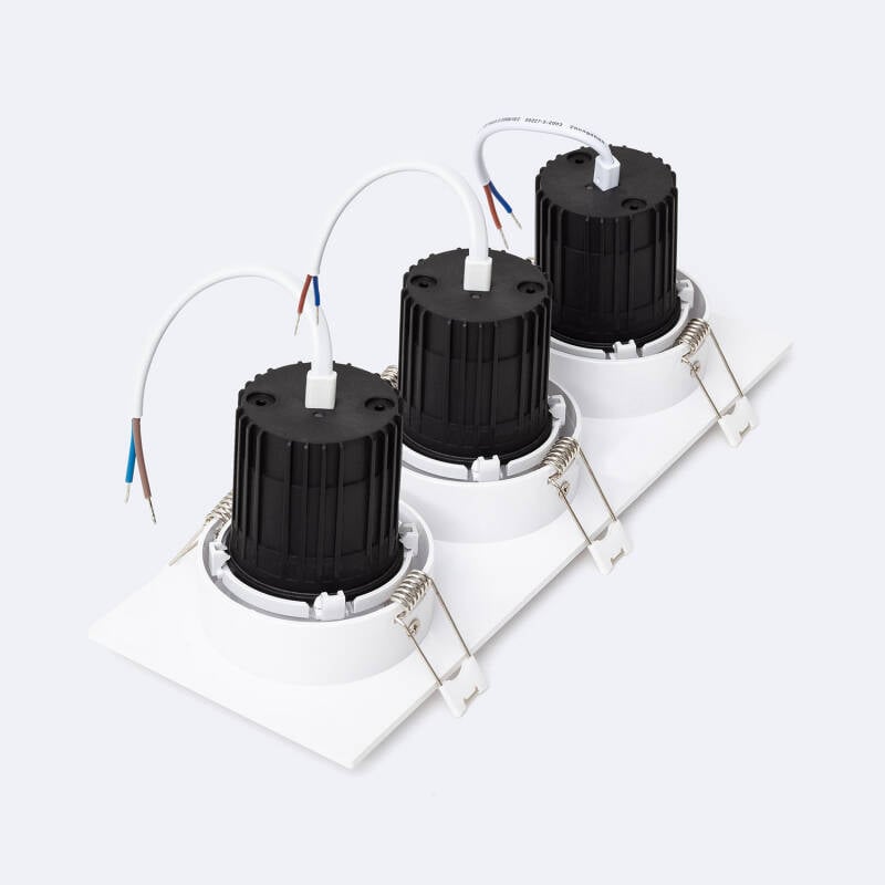 Downlight Cuadrado Basculante LED 27W Corte 235x75 mm