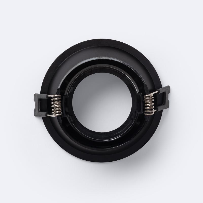 Aro Downlight Circular Basculante para Bombilla LED GU10 / GU5.3 Corte Ø85 mm Suefix