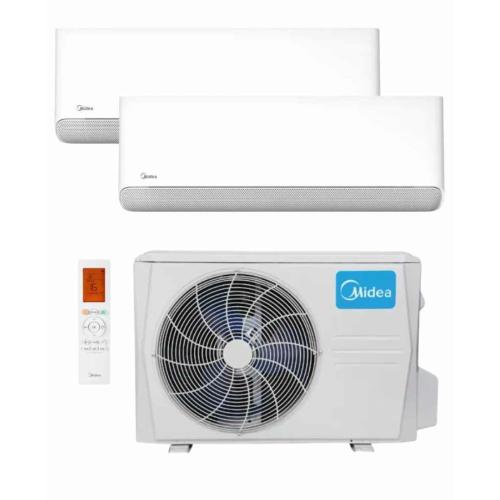 Aire Acondicionado 2x1 Split Inverter Midea Breezeless E 5,28kW M2O-14N8