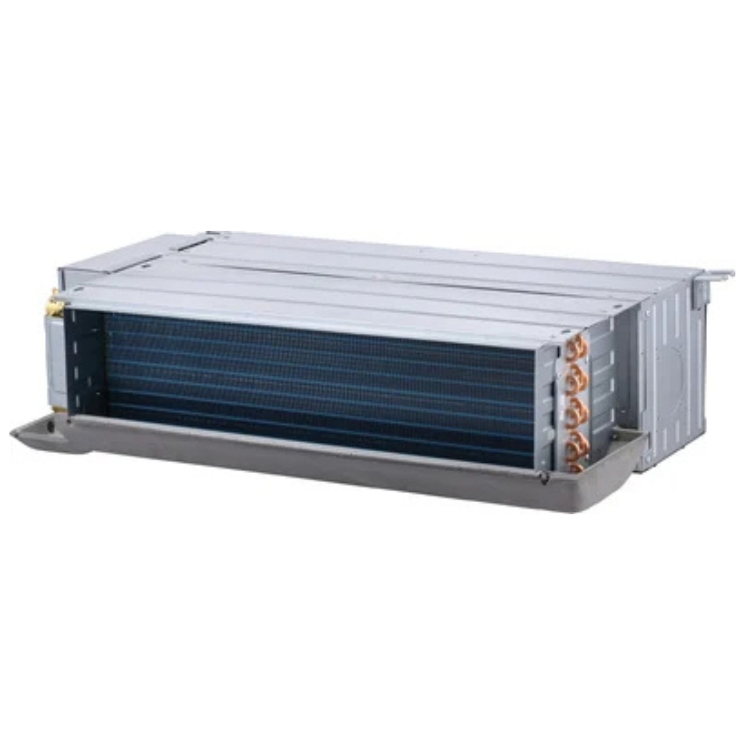 Fancoil Conductos Industrial tubos tomas a la derecha KFCI-600CD30 con mando a distancia