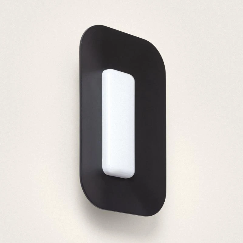 Aplique de Pared LED CCT Seleccionable 6W Rook Negro
