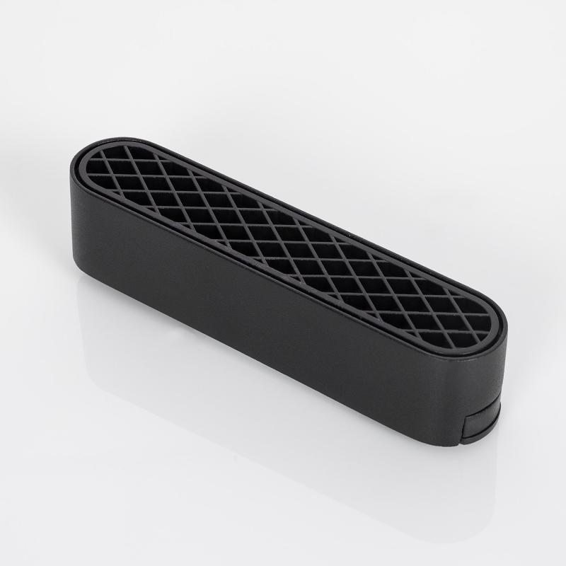Foco Carril Lineal LED Magnético 25mm SuperSlim 6W 48V Negro Grid 120mm