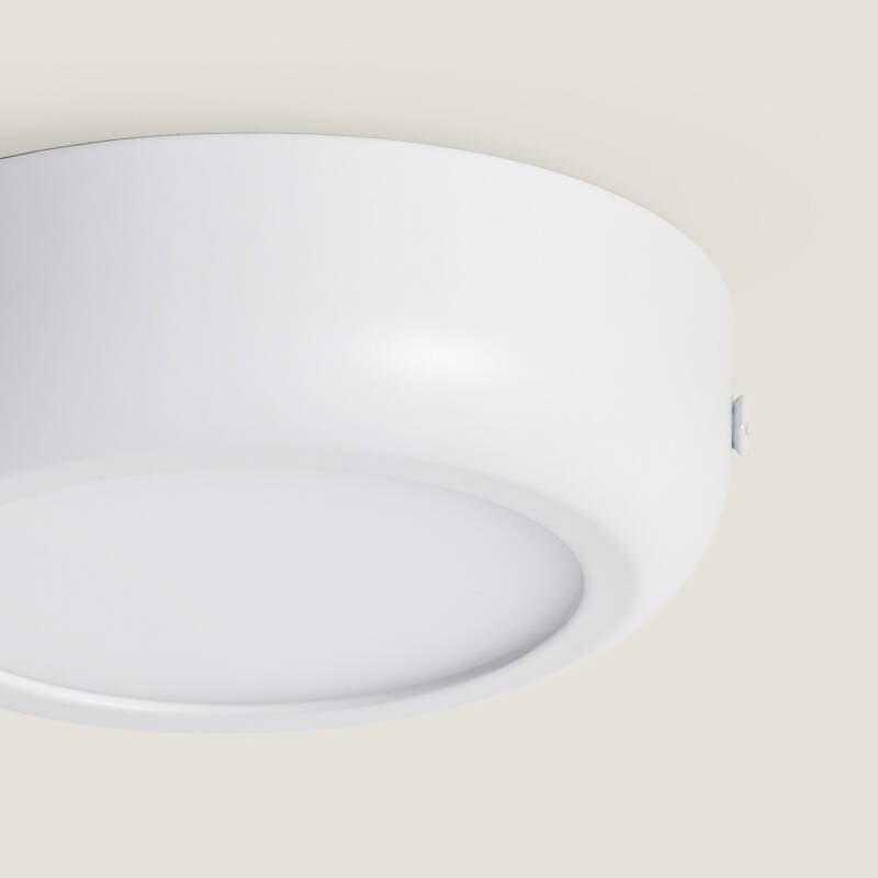 Plafón LED 6W Circular Metal Ø125 mm Design White