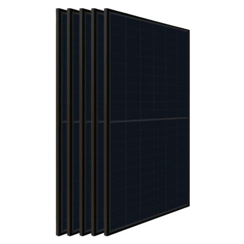 Pack 5 unidades Paneles Solares 450W Bifaciales Full Black N-Type MEPV ULTRA Eurener