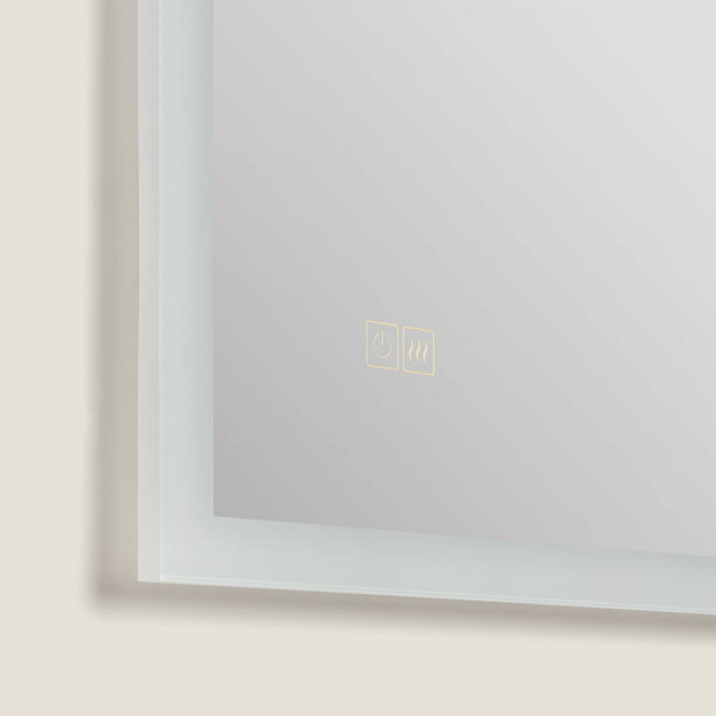 Espejo Baño con Luz LED y Antivaho 1500x600 mm Iria