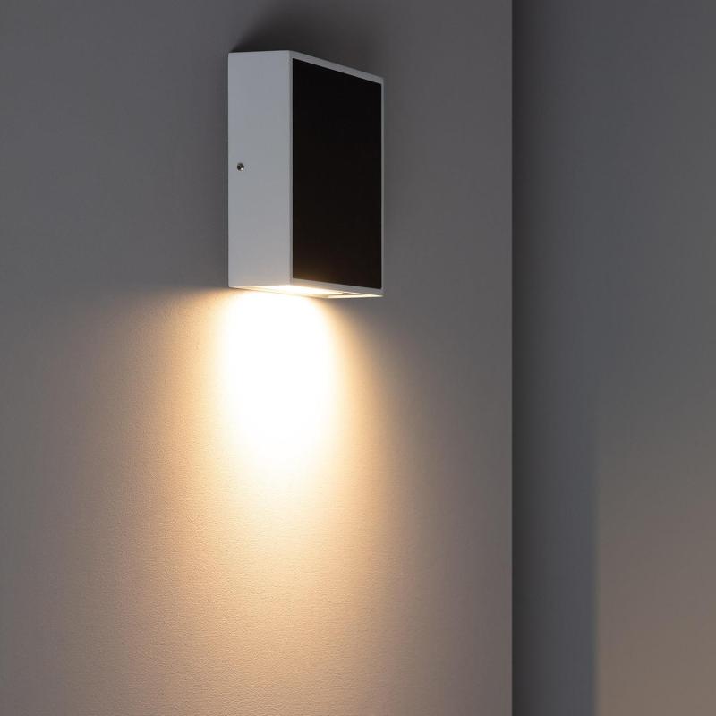 Aplique de Pared Exterior LED 6W de Aluminio Roma Negro