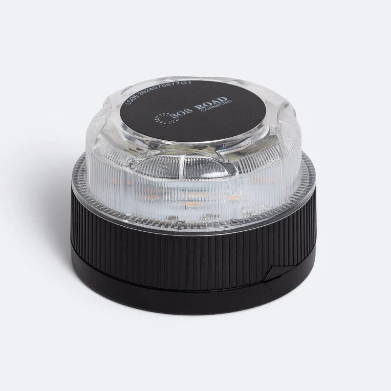 Baliza V16 Homologada DGT 3.0 con Geolocalización - Luz Emergencia Coche Obligatoria 2026 ORANGE Road IoT