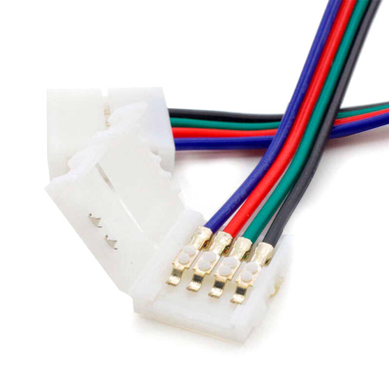 Cable Doble Conector Rápido Tira LED 12/24V RGB 10mm