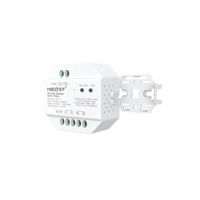 Regulador LED TRIAC RF Compatible con Pulsador MiBoxer TRI-C1