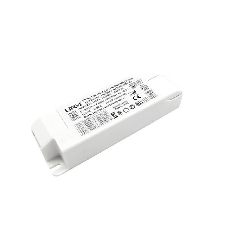 Driver LIFUD Regulable Triac Dip Switch Salida 9-42V DC AATXXX