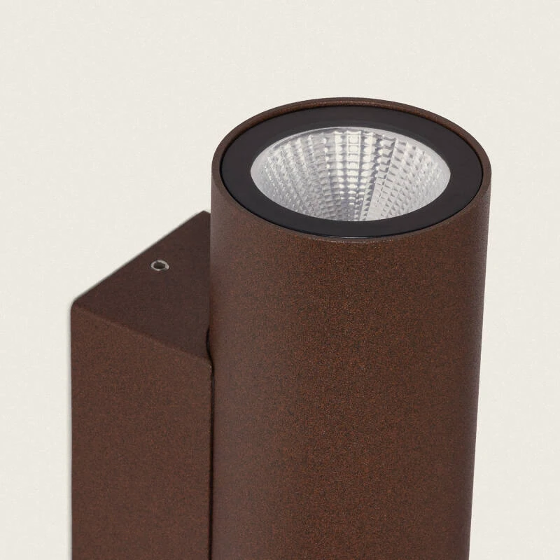 Aplique de Pared Exterior LED 12W Aluminio Iluminación Doble Cara CCT Seleccionable Satna