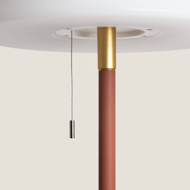 Lámpara de Pie Solar Exterior LED 2.6W Aldana