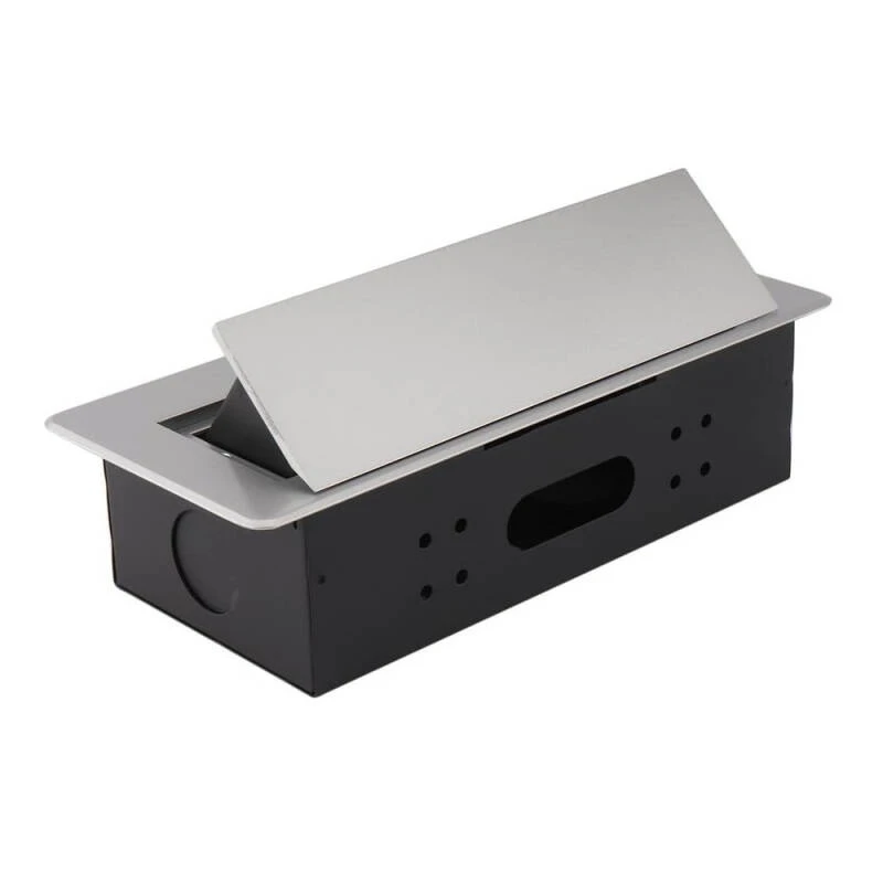 Base Múltiple Empotrable 2 Enchufes Tipo F + 2xUSB