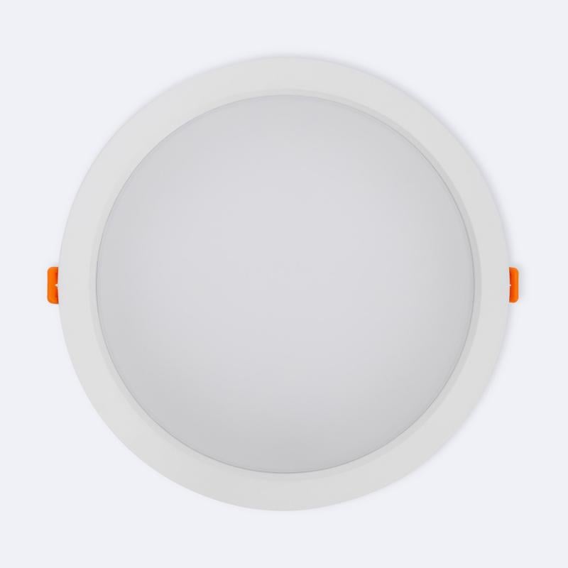 Downlight LED 24W Circular Chip OSRAM Aero 110 lm/W LIFUD Corte Ø 200 mm