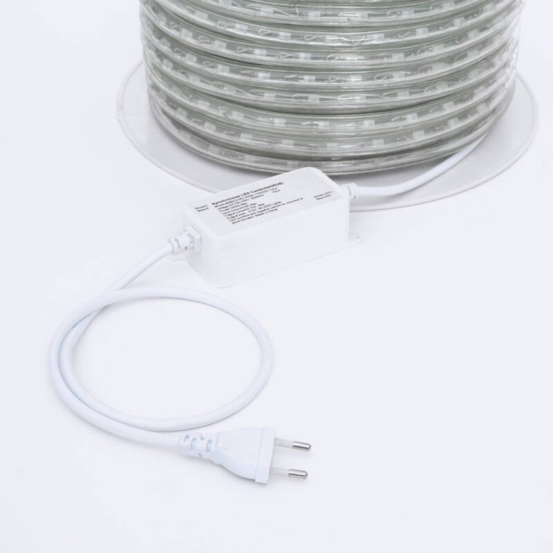 Manguera LED Redonda 220V RGB 36 LED/m BOBINA 50m Corte 100cm IP65