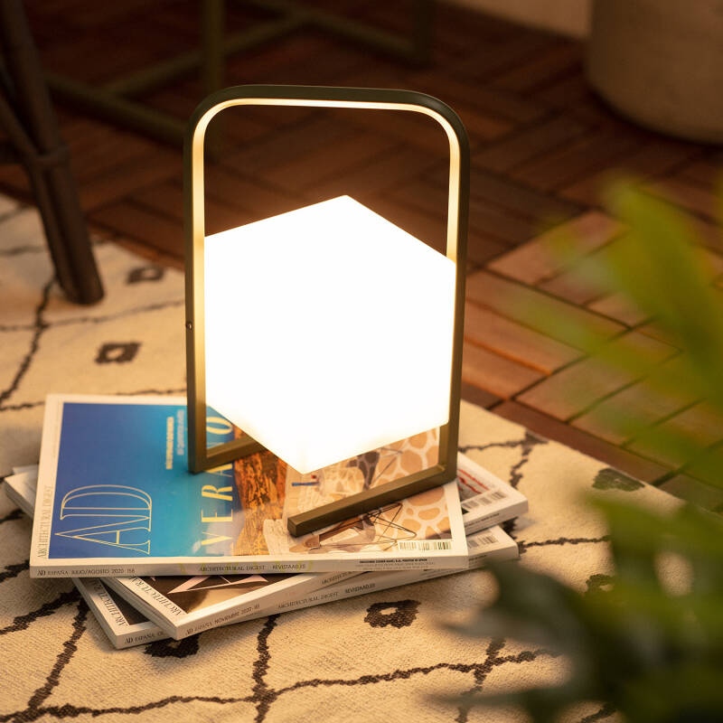 Lámpara de Mesa LED Portátil para Exterior con Batería USB Recargable Tiber