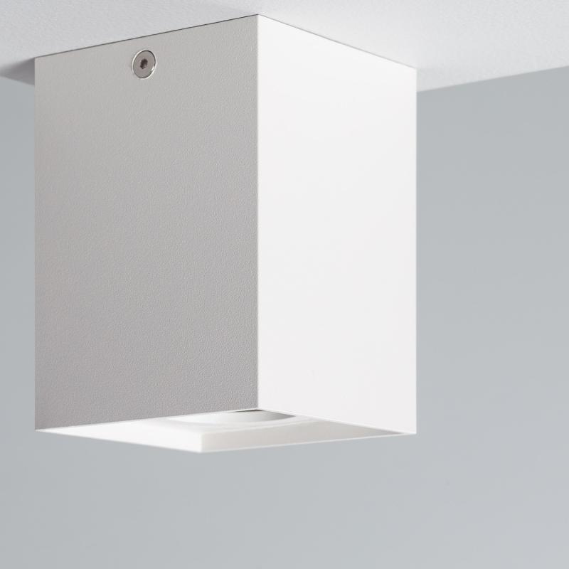 Aplique de Techo Aluminio Jaspe Blanco