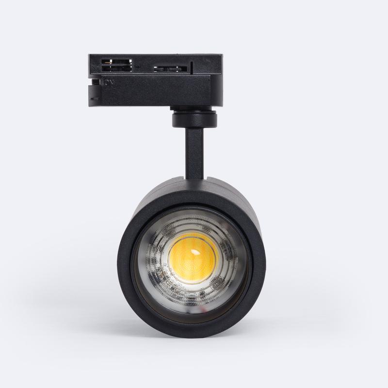 Foco Carril LED Monofásico 20W Regulable CCT Seleccionable Pulyx Multiángulo 15-60º