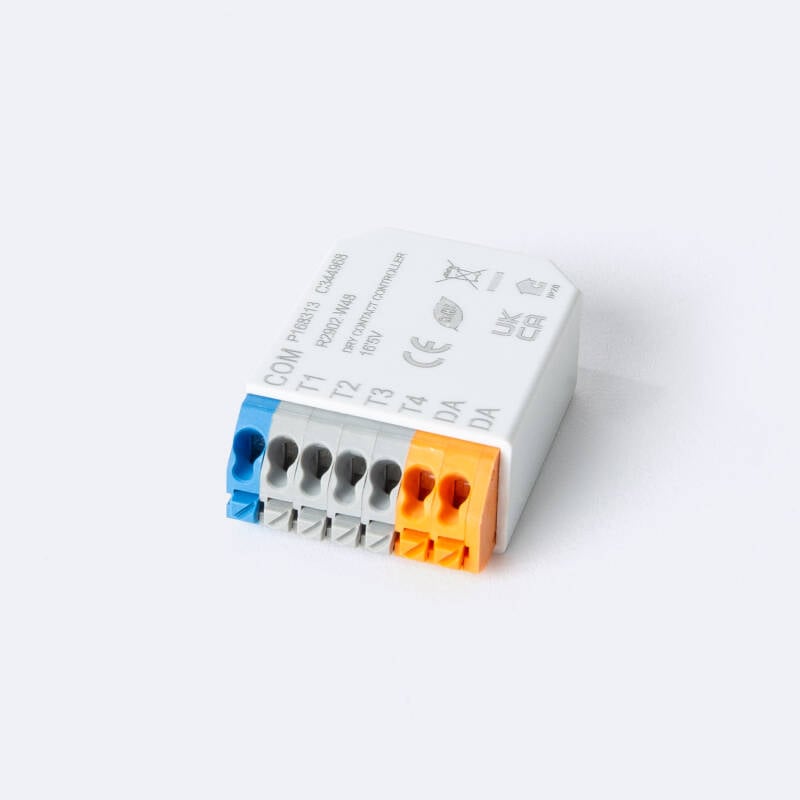 Controlador de Contactos Secos DALI-2 compatible con Pulsador