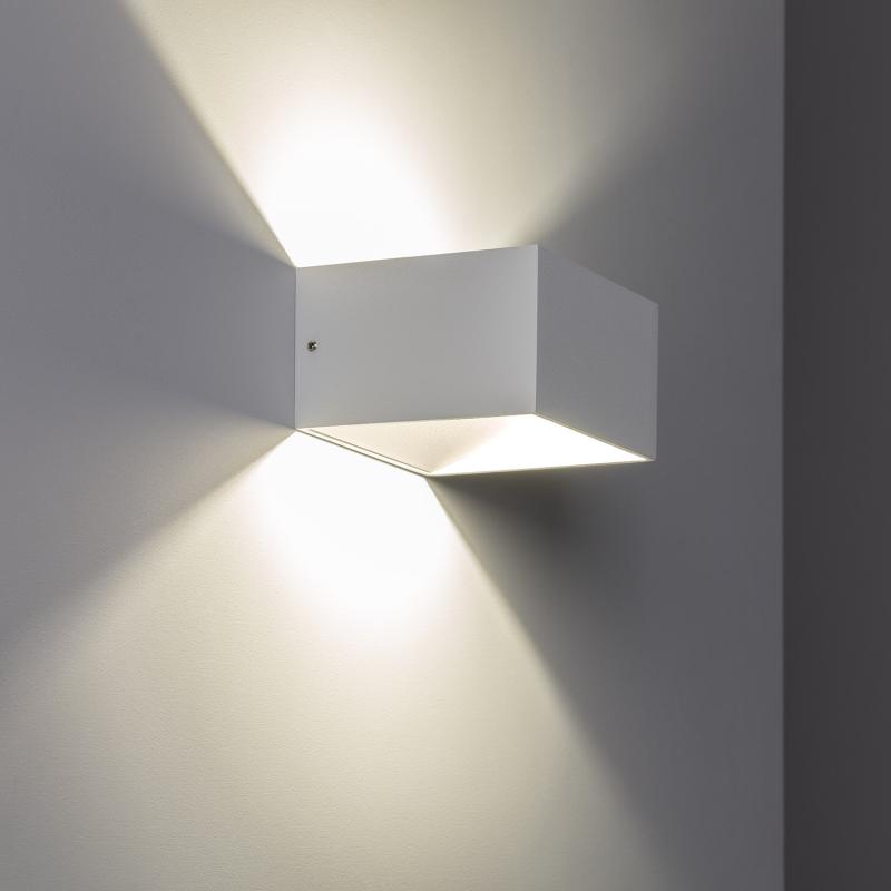 Aplique de Pared LED 6W de Aluminio Iluminación Doble Cara Lico Blanco
