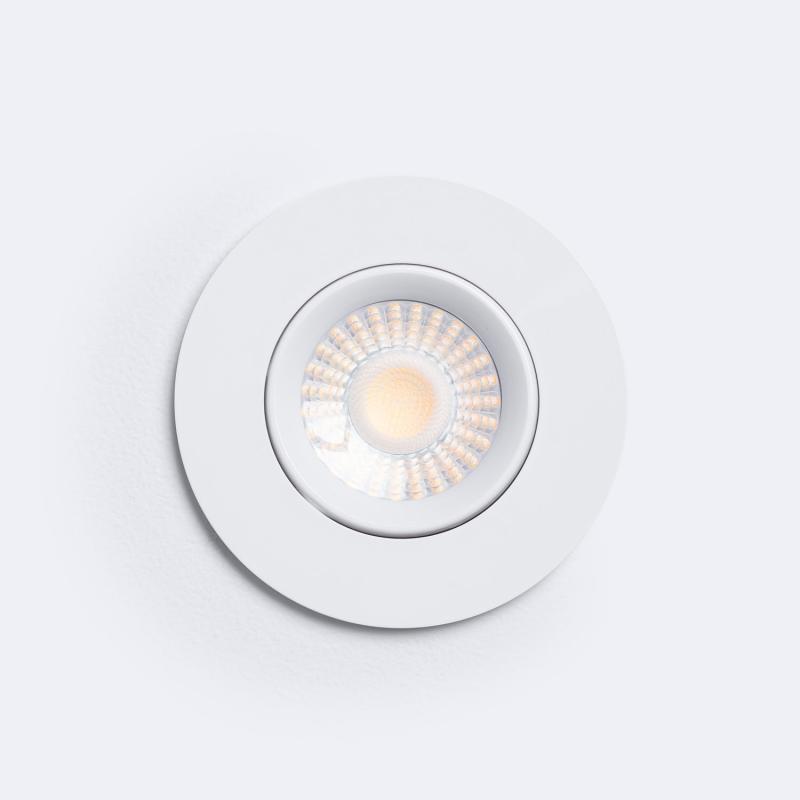 Foco Downlight LED 5-8W Ignífugo Circular Regulable IP65 Corte Ø 65 mm Solid Design Ajustable