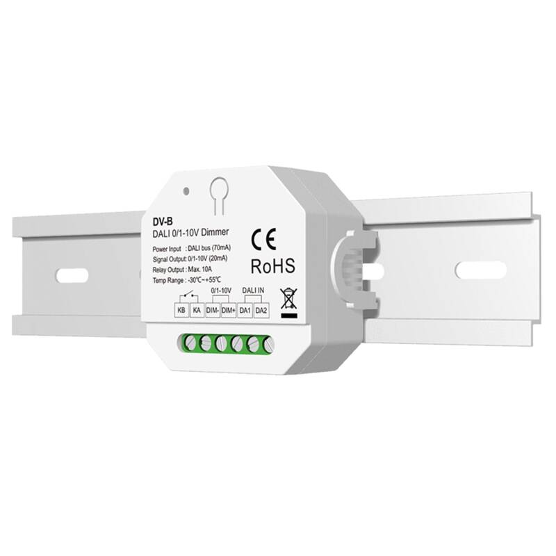 Regulador DALI a 0/1-10V SKYDANCE DV-B para Carril DIN