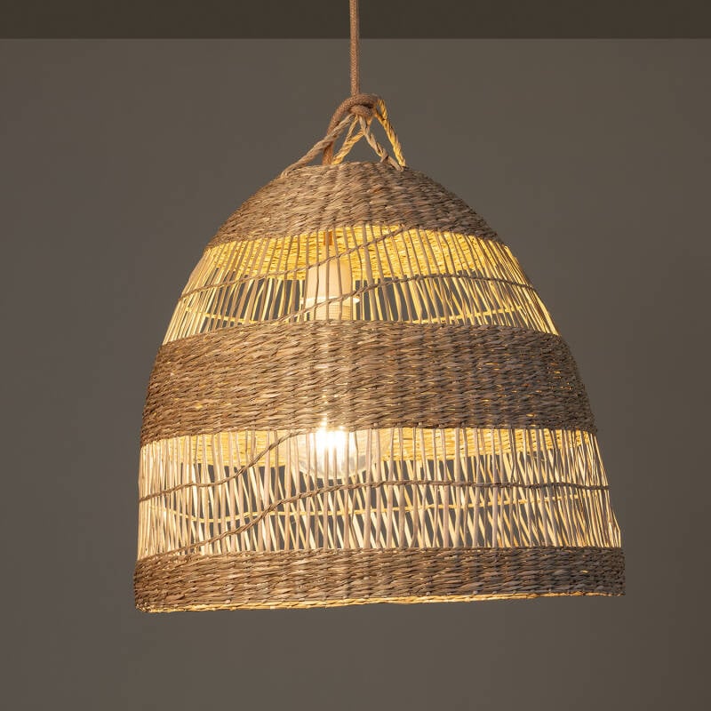 Lámpara Colgante Fibras Naturales Big Sami Ø450 mm ILUZZIA