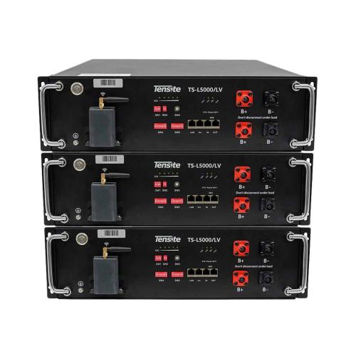 Pack 3 unidades de Baterías para Placas Solares Tensite 48V TS-L5000/LV 5kWh 300Ah de litio