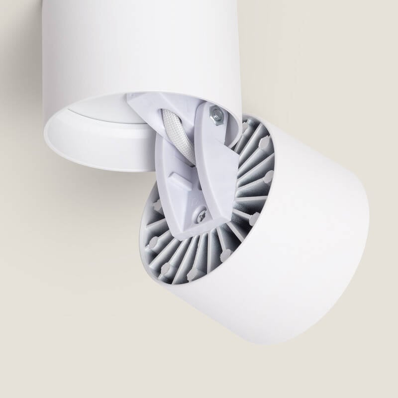 Aplique LED 7W Aluminio Circular Blanco New Onuba