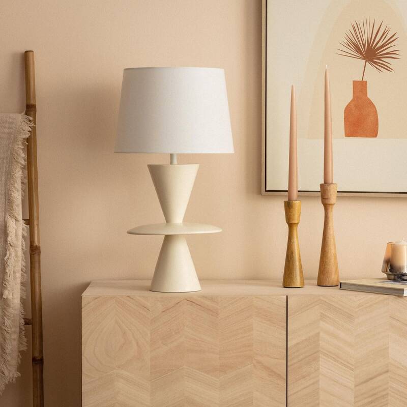 Lámpara de Mesa Resina Wismar