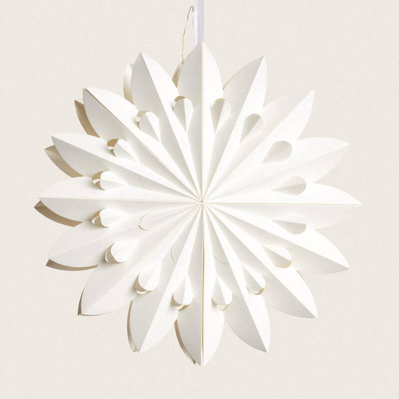 Estrella LED Papel con Batería Capella