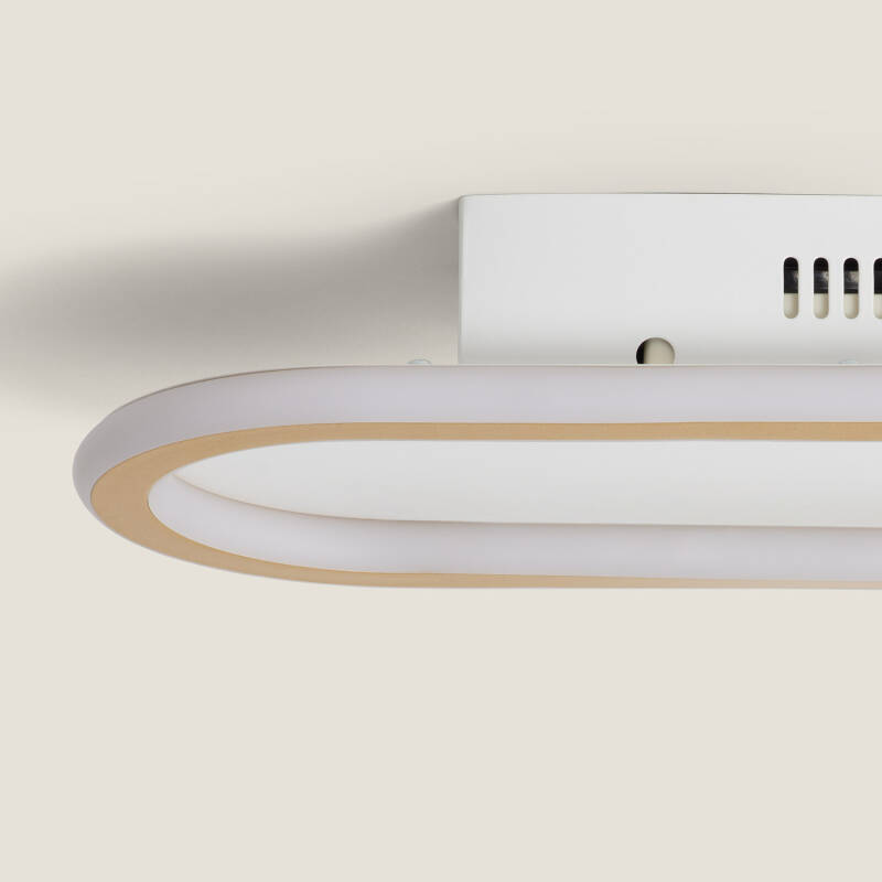 Plafón LED 20W Aluminio Gold Renoir