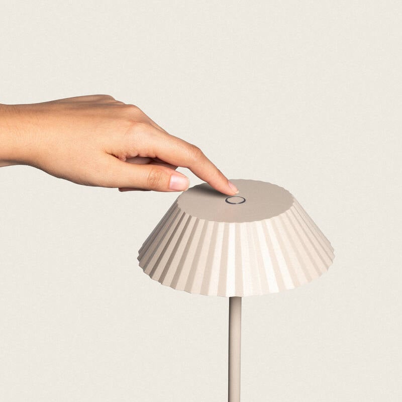 Lámpara de Pie LED Portátil Exterior con Batería USB Recargable Hoima