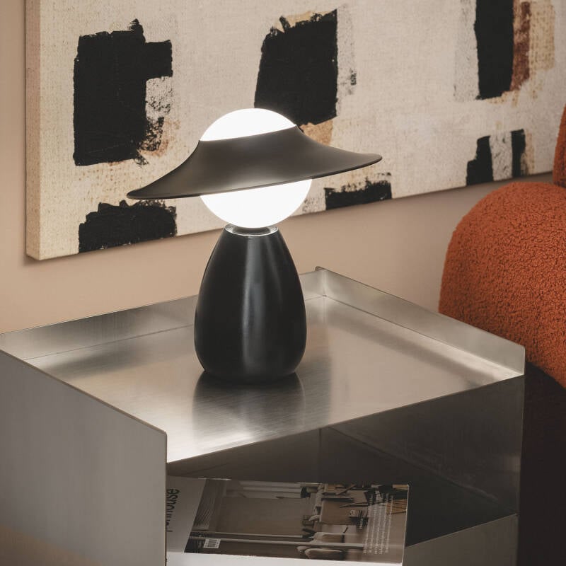 Lámpara de Mesa Madera Raisa