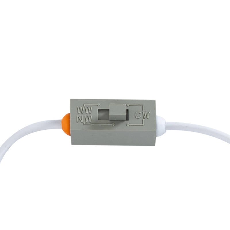 Placa LED 7W Circular CCT Seleccionable Microprismático LIFUD Corte Ø 75 mm