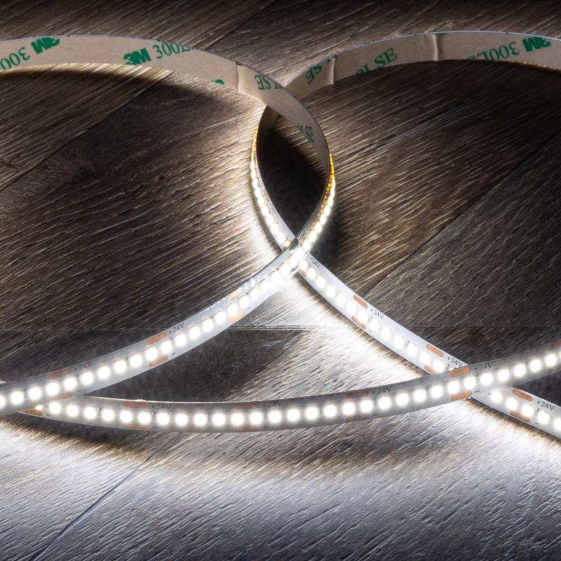 Tira LED 24V SMD 252 LED/m 5m 12W/m 1200lm/m Ancho 8mm FreeCut IP20 CRI90
