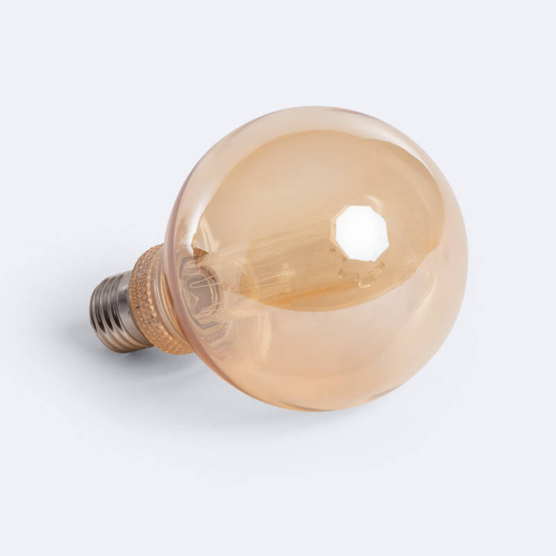 Bombilla Filamento LED E27 3.5W 110 lm G95 Gold