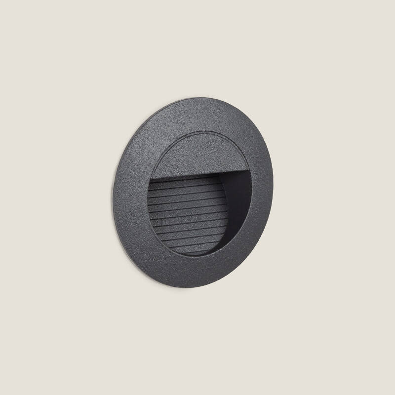 Baliza Exterior LED 1.2W Empotrable Pared Lyons