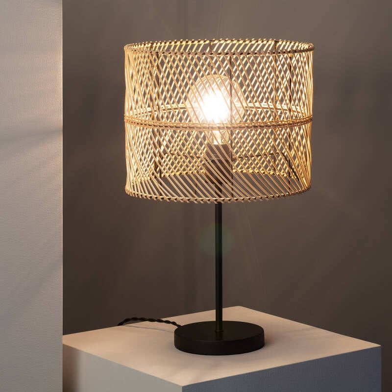 Lámpara de Mesa Ratán Carrere