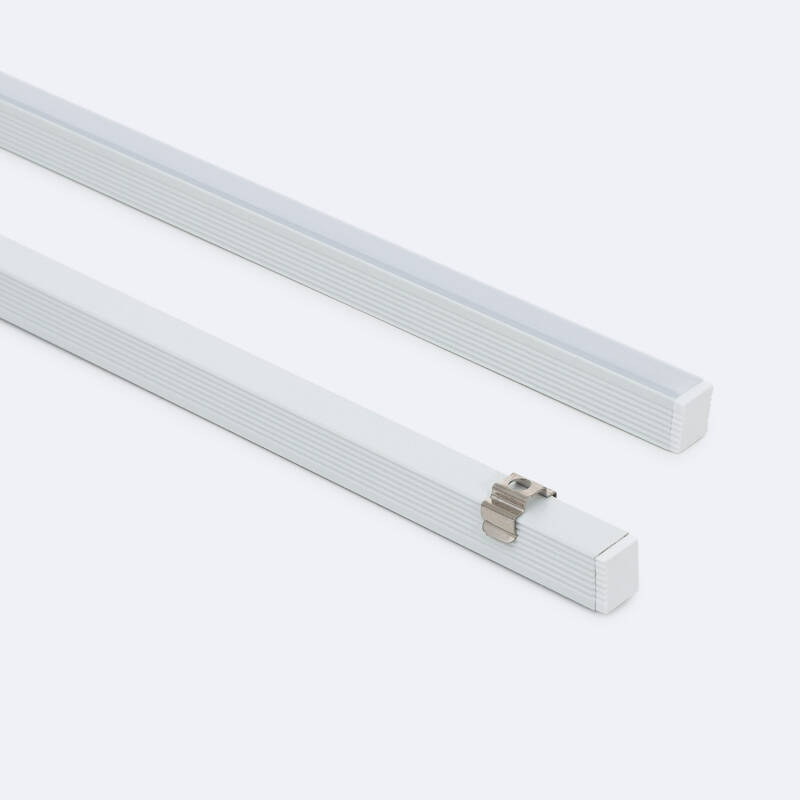 Perfil Aluminio Superficie Mini para Tira LED hasta 6 mm