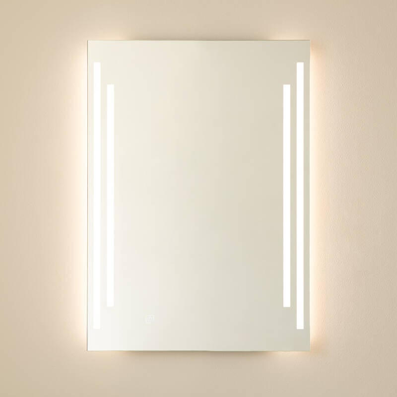 Espejo Baño con Luz LED y Antivaho 70x50 cm Taif