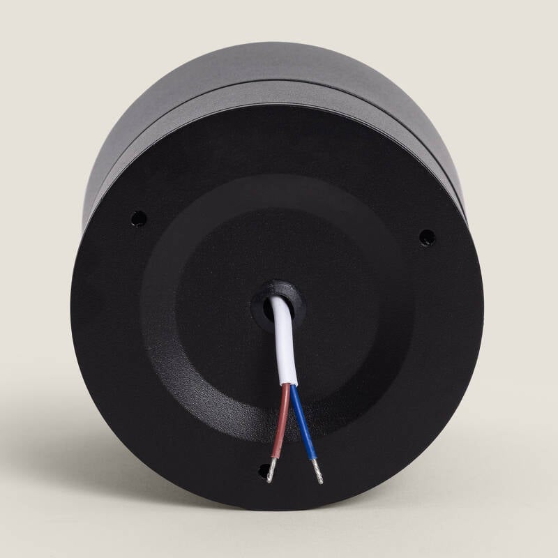 Aplique LED 30W de Aluminio Circular Negro New Onuba