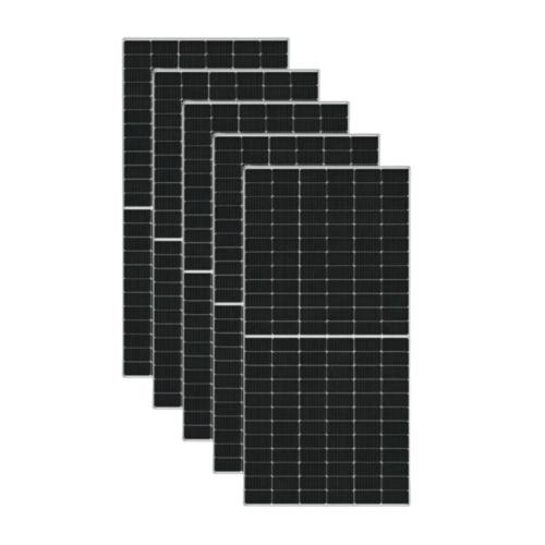 Pack 5 unidades de Panel Solar 600W Bifacial Ja Solar TOPCon N-Type