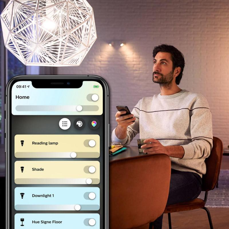 Kit Inicio Bombillas Inteligentes LED E27 3x9.5W 1055 lm PHILIPS Hue White