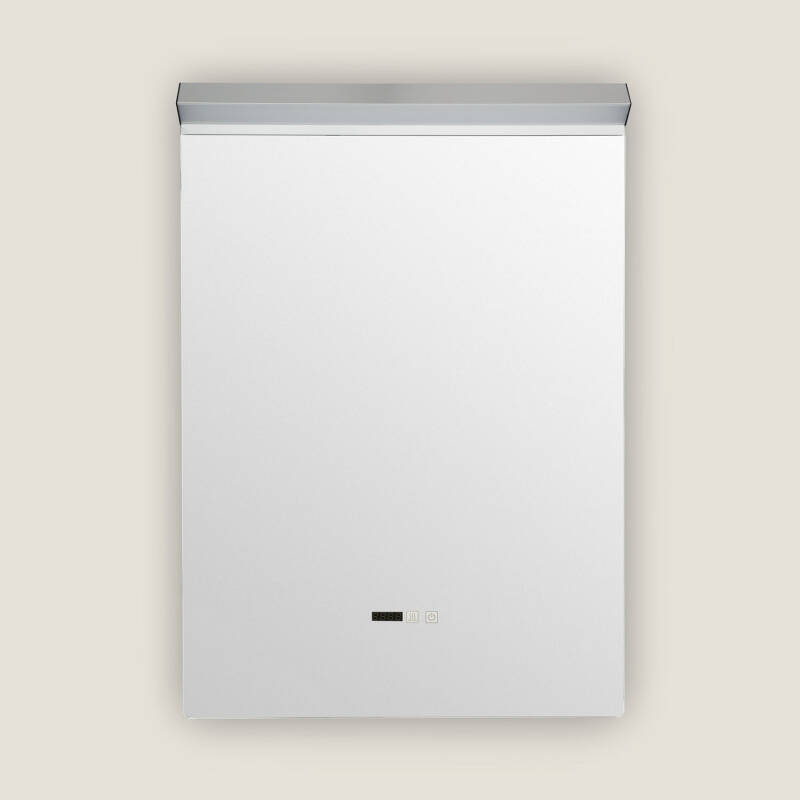 Espejo Baño con Luz LED y Antivaho 85x60 cm Jannada