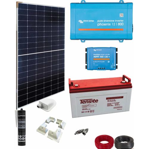 Kit Placa Solar Autocaravana Victron 800W 12V 2000Whdia