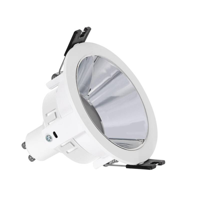 Foco Downlight Cónico GU10 6W Corte Ø 75 mm PC Reflect